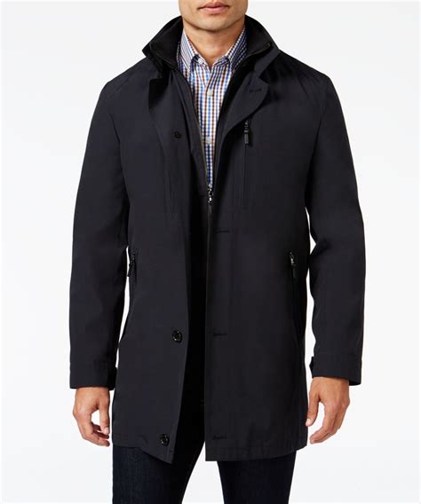 michael kors men's rain jacket|Michael Kors waterproof jacket.